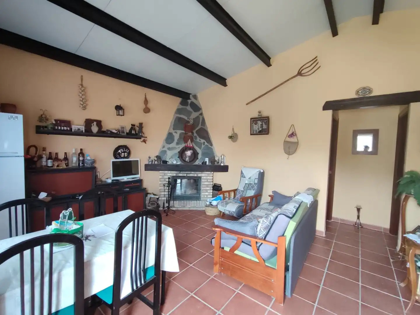 Sala de estar de Finca rústica en venta en Chiclana de la Frontera