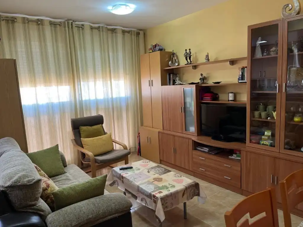 Living room of Flat for rent in Benicarló  with Air Conditioner, Heating and Furnished