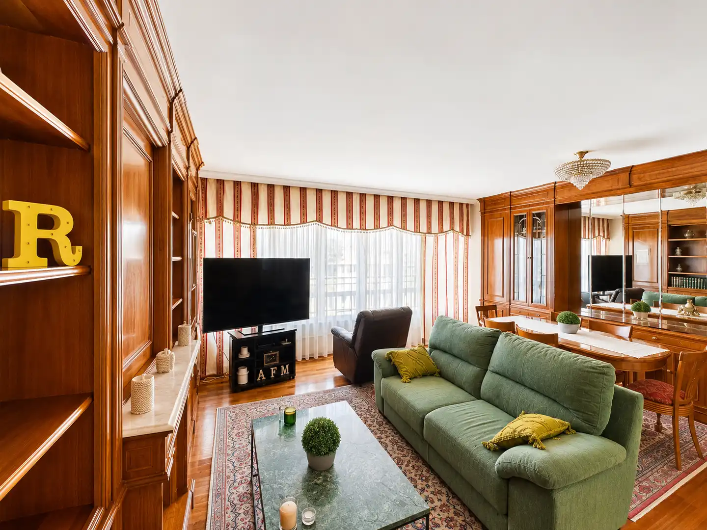 Living room of Duplexes for sale in Vigo   with Air Conditioner, Heating and Parquet flooring
