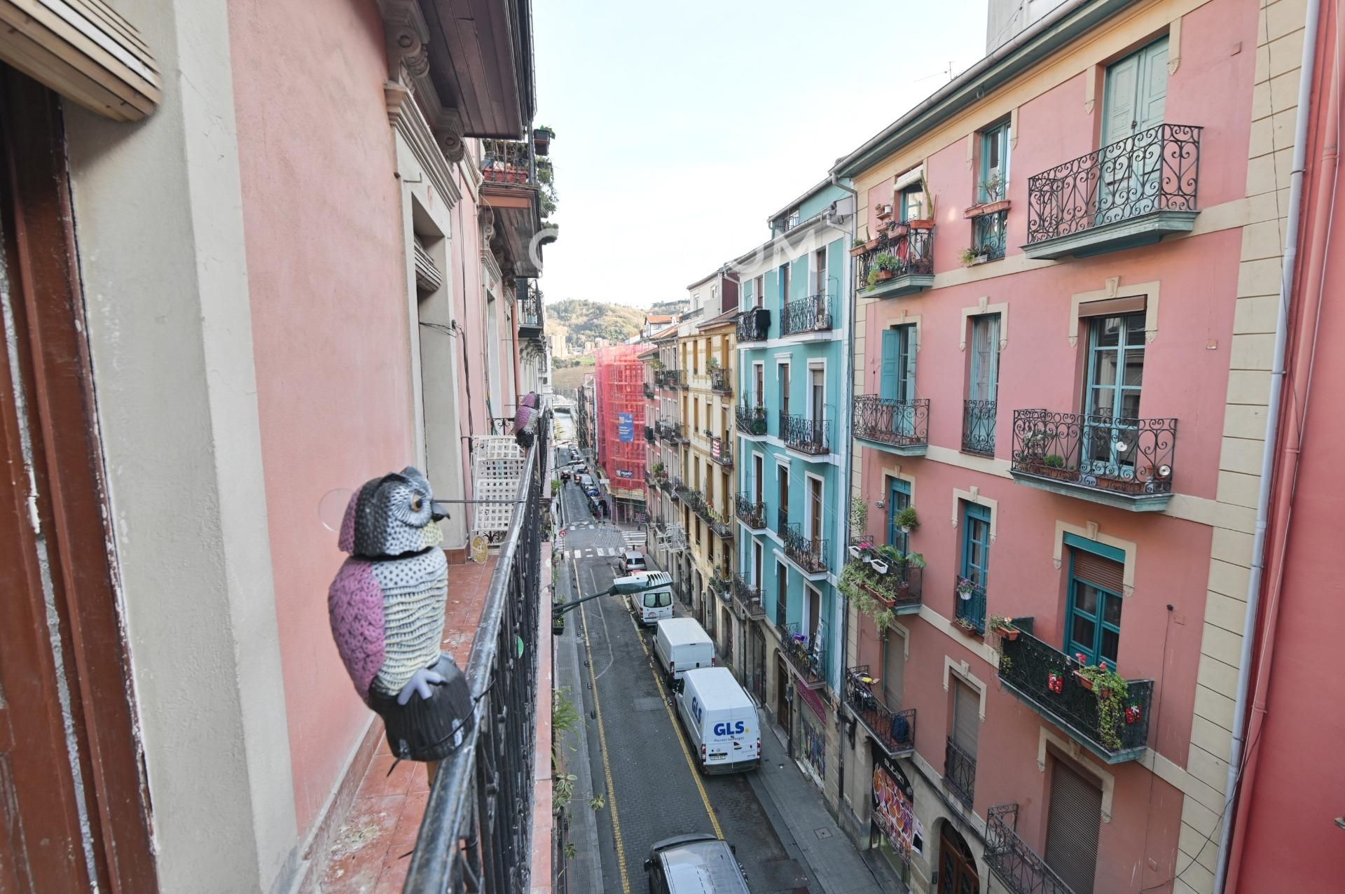 Exterior view of Flat for sale in Bilbao   with Heating and Terrace