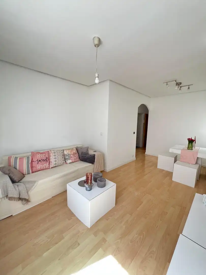 Sala d'estar de Apartament de lloguer en Madrid amb Aire condicionat i Calefacció