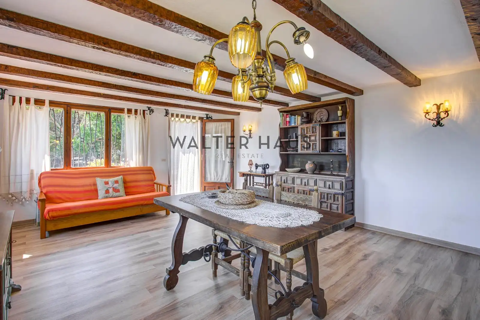 Comedor de Casa o chalet en venta en Vall-llobrega con Jardín privado, Terraza y Balcón