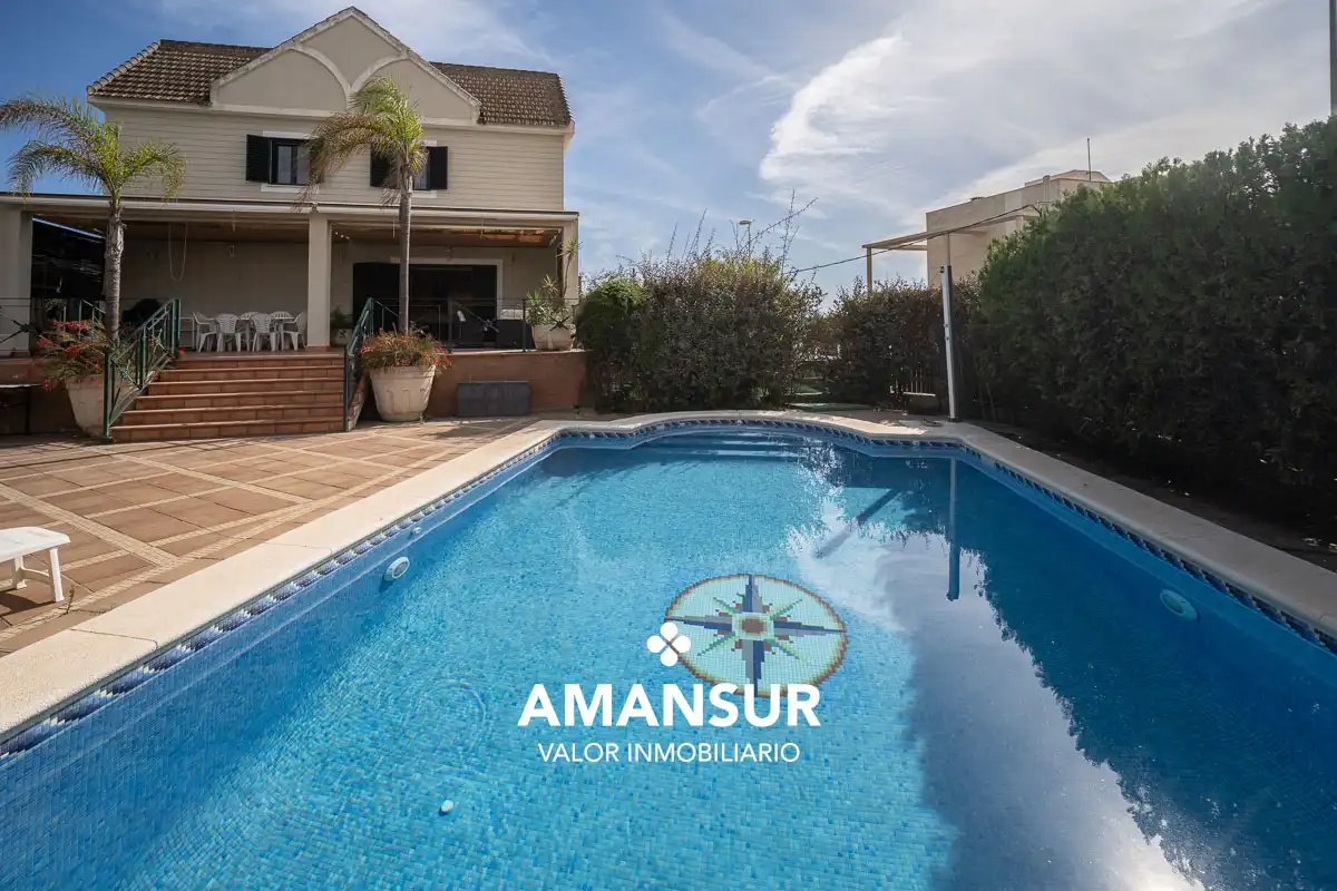 Swimming pool of Houses for sale in Punta Umbría  with Heating, Terrace and Swimming Pool