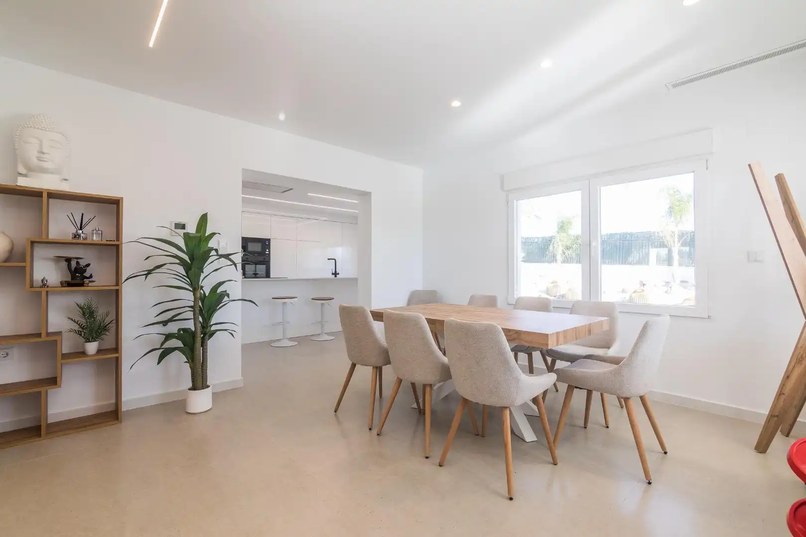 Dining room of Houses for sale in Elche / Elx  with Air Conditioner, Private garden and Terrace
