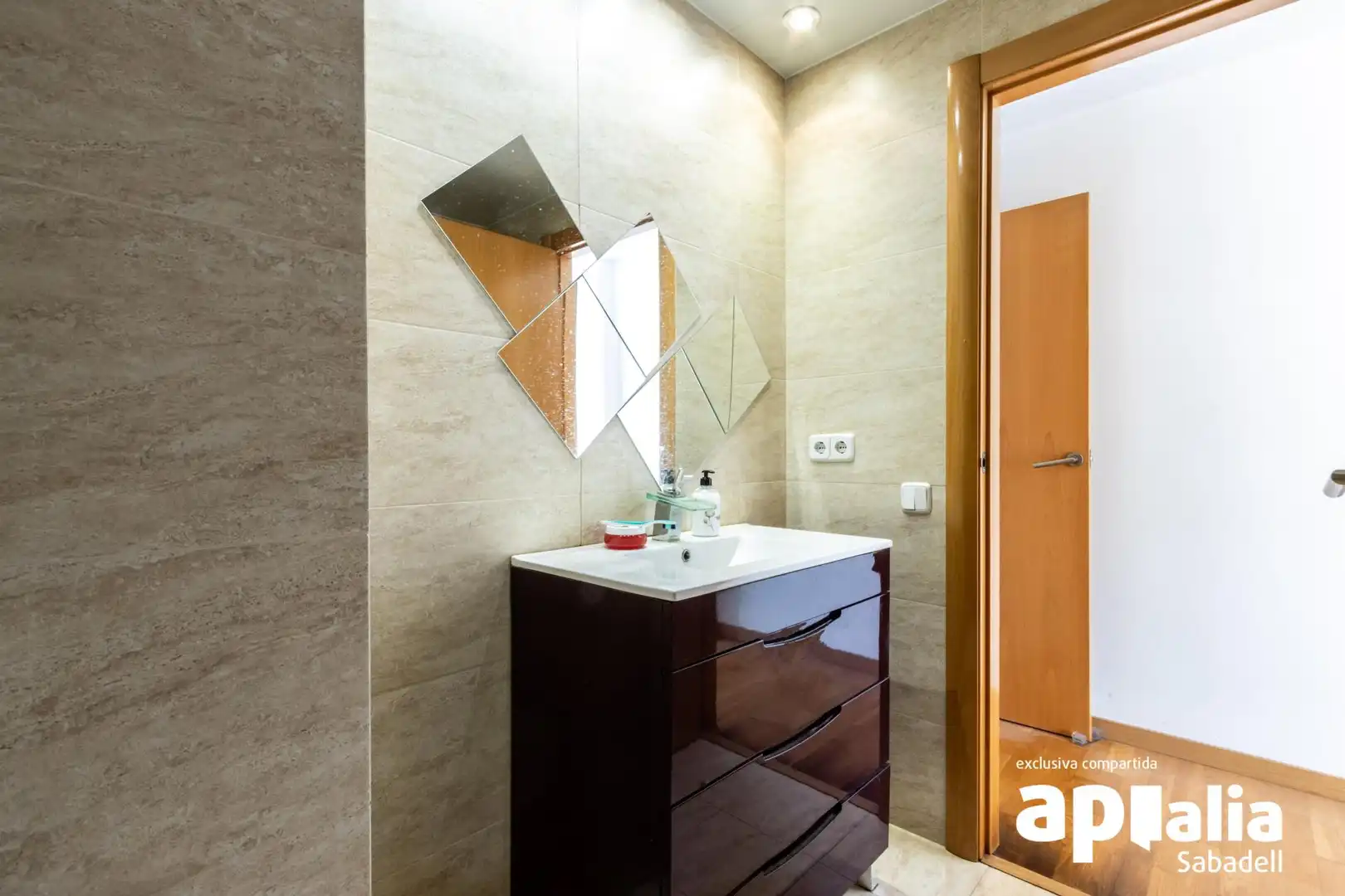 Baño de Casa o chalet en venta en Sabadell con Aire acondicionado, Calefacción y Parquet