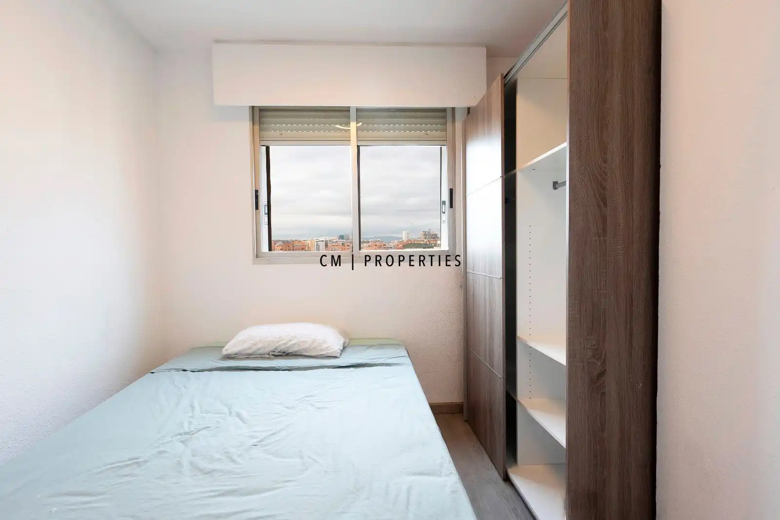 Schlafzimmer von Wohnung zum Verkauf in Valencia mit Klimaanlage, Heizung und Parkett