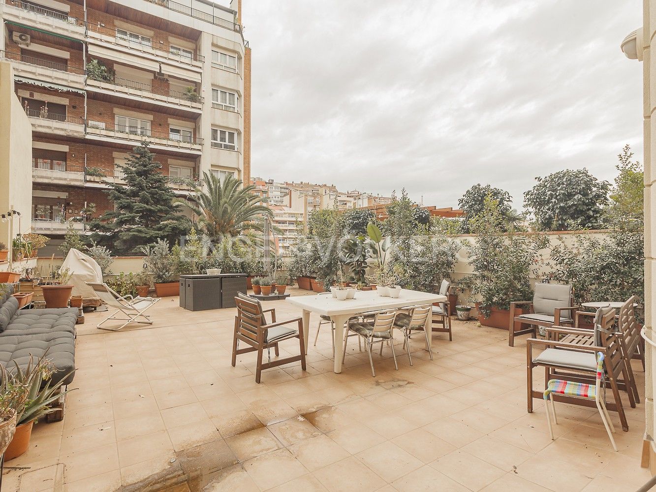 Terrassa de Apartament en venda en  Barcelona Capital amb Aire condicionat, Calefacció i Parquet