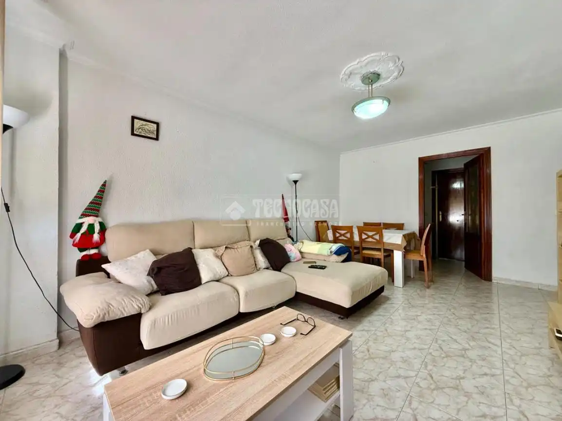 Sala de estar de Piso en venta en Alcalá de Henares con Calefacción y Terraza