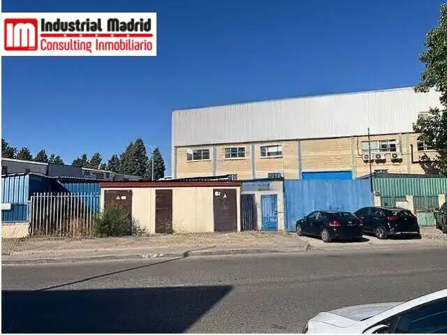 Vista exterior de Nau industrial en venda en Arganda del Rey