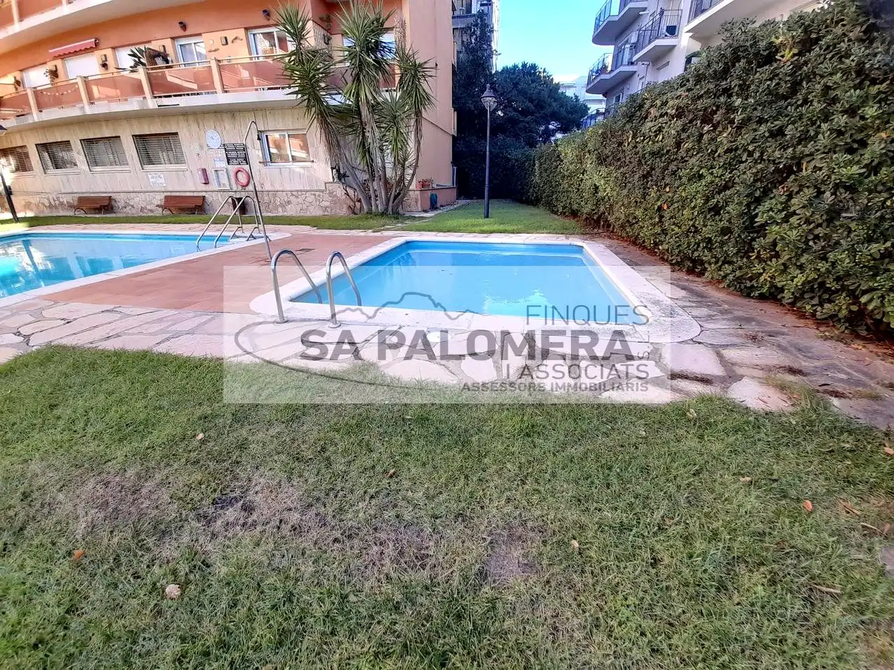 Piscina de Pis en venda en Blanes amb Calefacció, Parquet i Balcó
