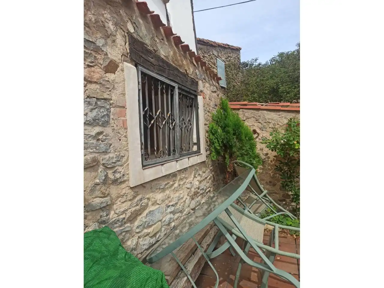 Terrassa de Casa o xalet en venda en Terroba amb Calefacció, Jardí privat i Moblat