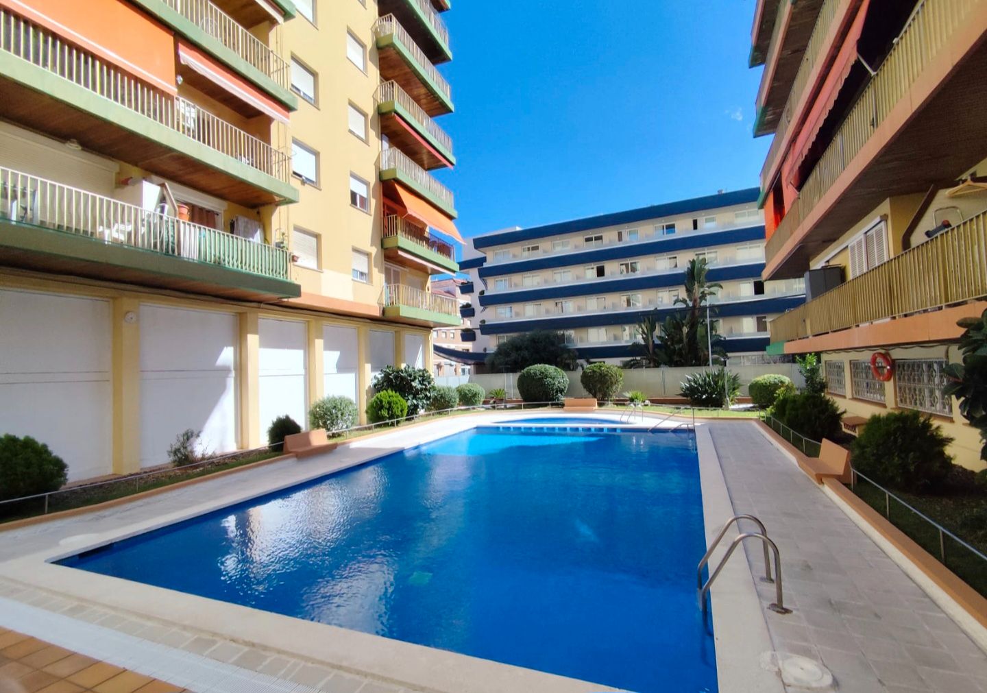 Swimming pool of Flat for sale in Lloret de Mar  with Private garden, Terrace and Swimming Pool