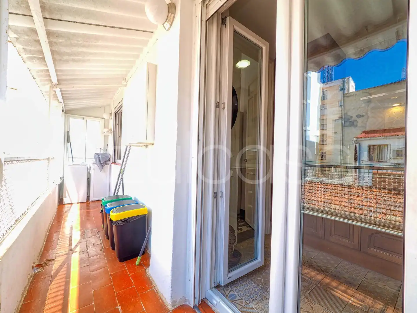 Balcony of Flat for sale in Alicante / Alacant  with Air Conditioner, Heating and Terrace