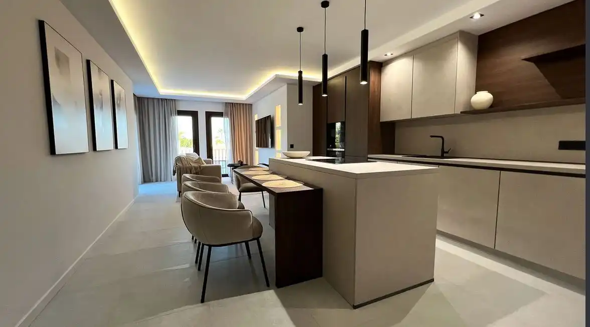 Cocina de Ático en venta en Marbella con Aire acondicionado, Terraza y Trastero