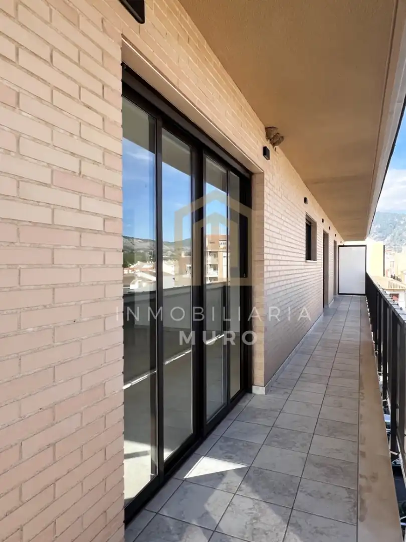 Terrasse von Maisonette zum Verkauf in Muro de Alcoy mit Klimaanlage, Heizung und Terrasse
