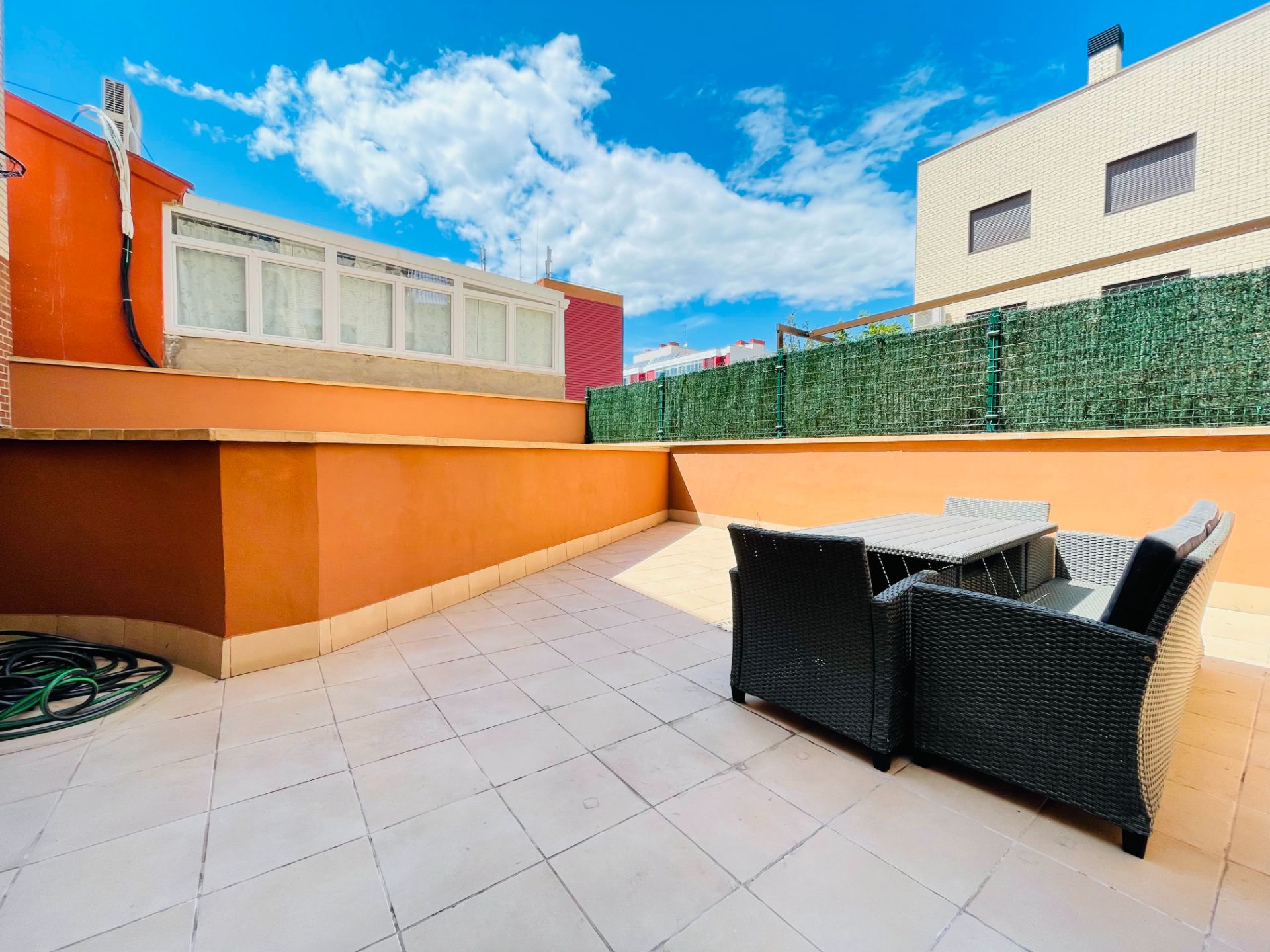 Terrace of Flat for sale in  Zaragoza Capital  with Air Conditioner, Heating and Terrace