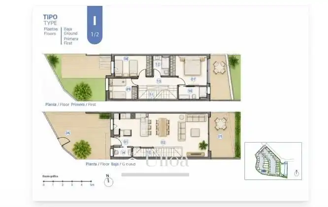 Maison mitoyenne avec piscine à vendre à Pueblo Español - Coveta Fumá, imagen 13