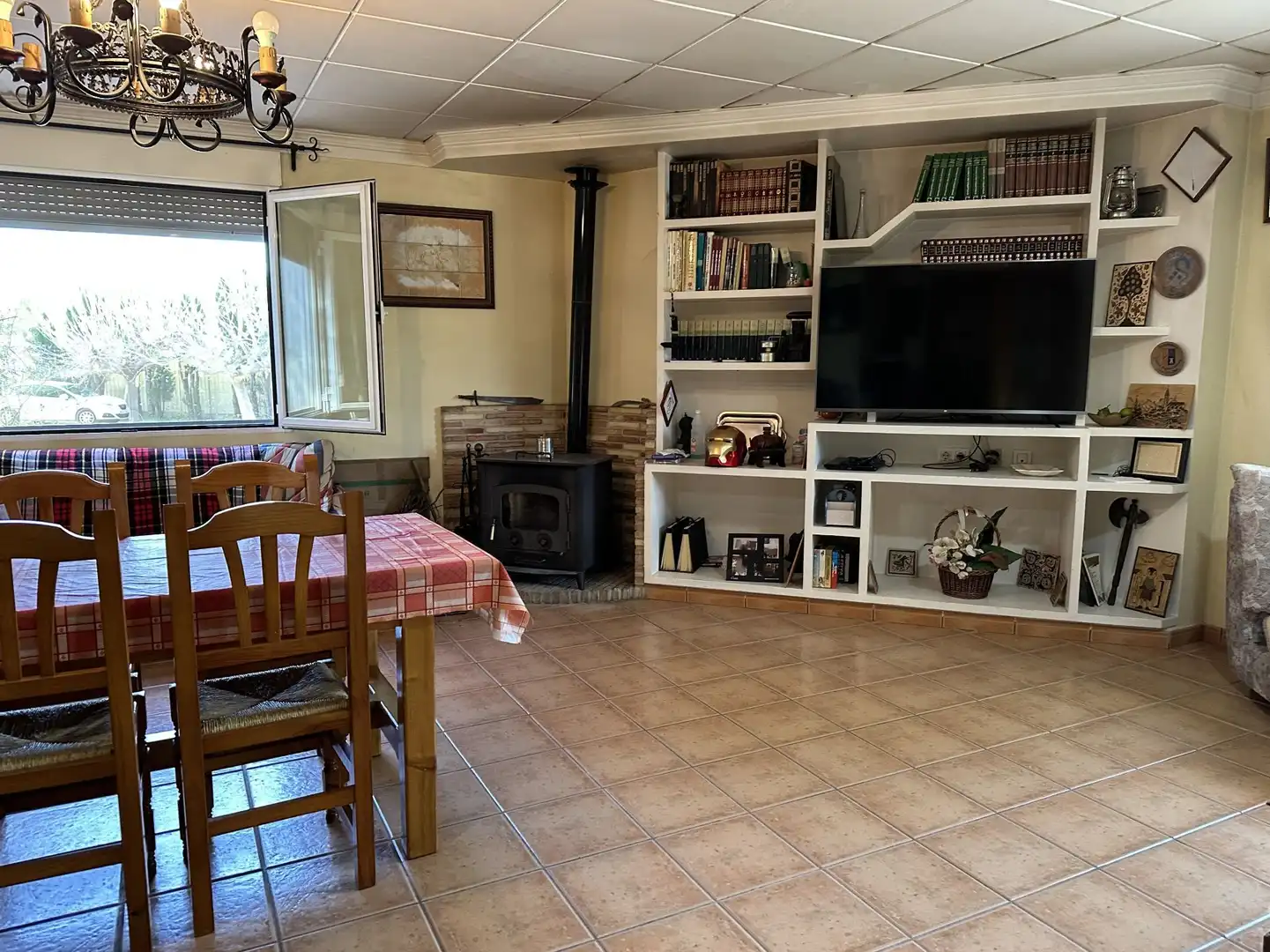 Sala de estar de Casa o chalet en venta en Ontinyent con Aire acondicionado, Calefacción y Jardín privado