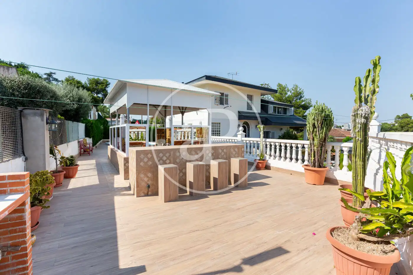 Terraza de Casa o chalet en venta en Chiva con Calefacción, Jardín privado y Terraza
