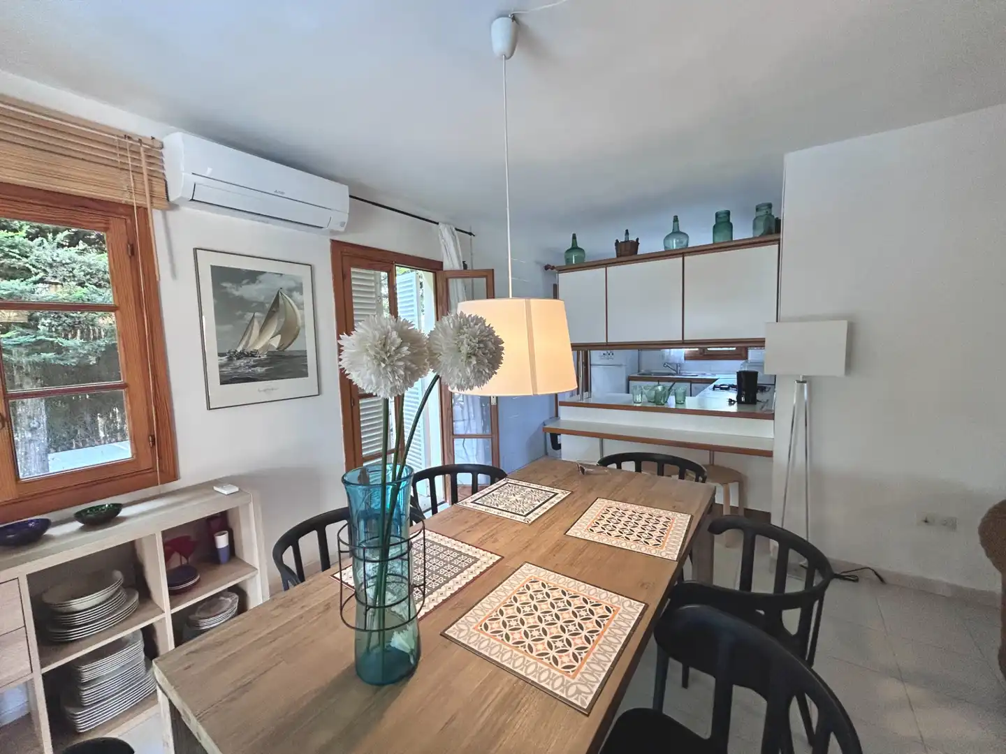 Comedor de Casa o chalet de alquiler en Campos con Aire acondicionado, Jardín privado y Trastero