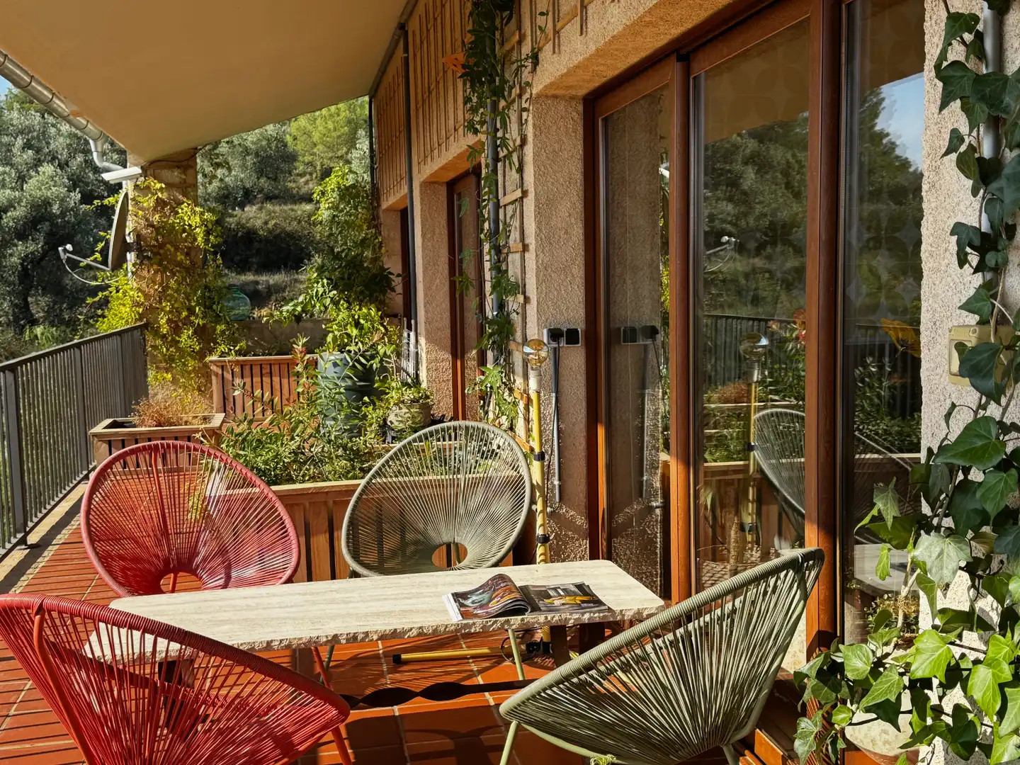 Terraza de Finca rústica en venta en Lledó con Aire acondicionado, Terraza y Piscina