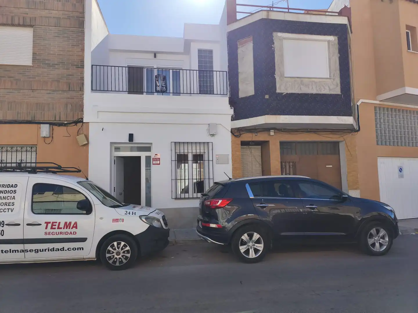 Vista exterior de Casa adosada en venta en Cartagena con Terraza
