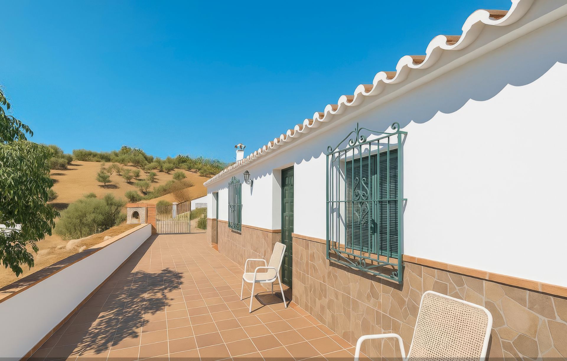 Jardí de Casa o xalet en venda en Viñuela amb Terrassa