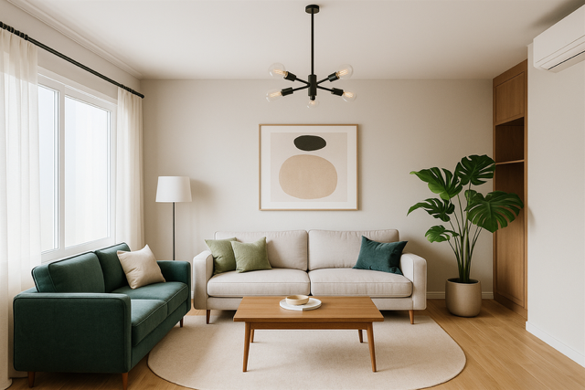 Living room of Flat for sale in  Madrid Capital  with Air Conditioner