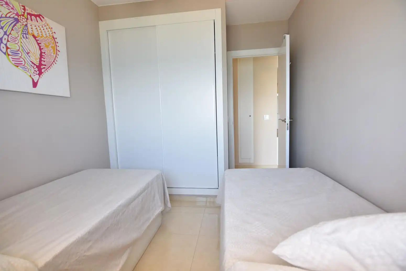 Bedroom of Flat for sale in Oropesa del Mar / Orpesa  with Air Conditioner, Heating and Private garden