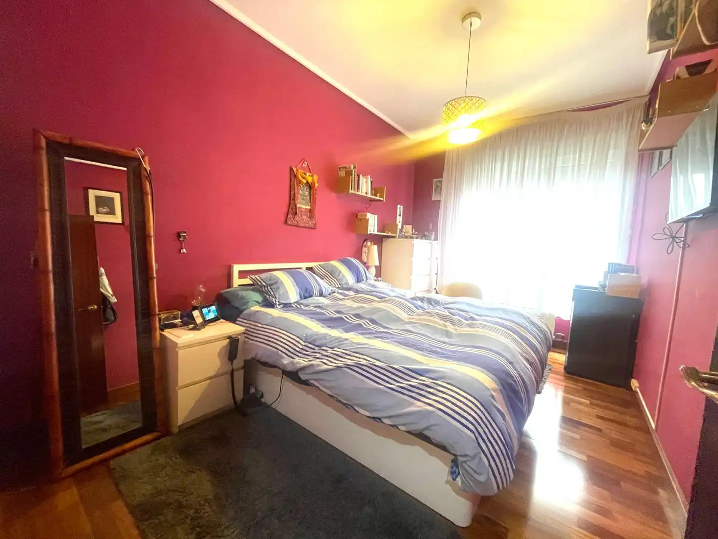 Bedroom of Flat for sale in Bilbao   with Heating, Terrace and Furnished