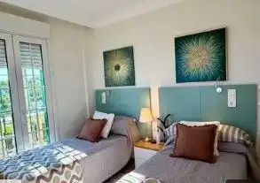 Dormitori de Casa o xalet en venda en Punta Umbría amb Aire condicionat, Jardí privat i Parquet
