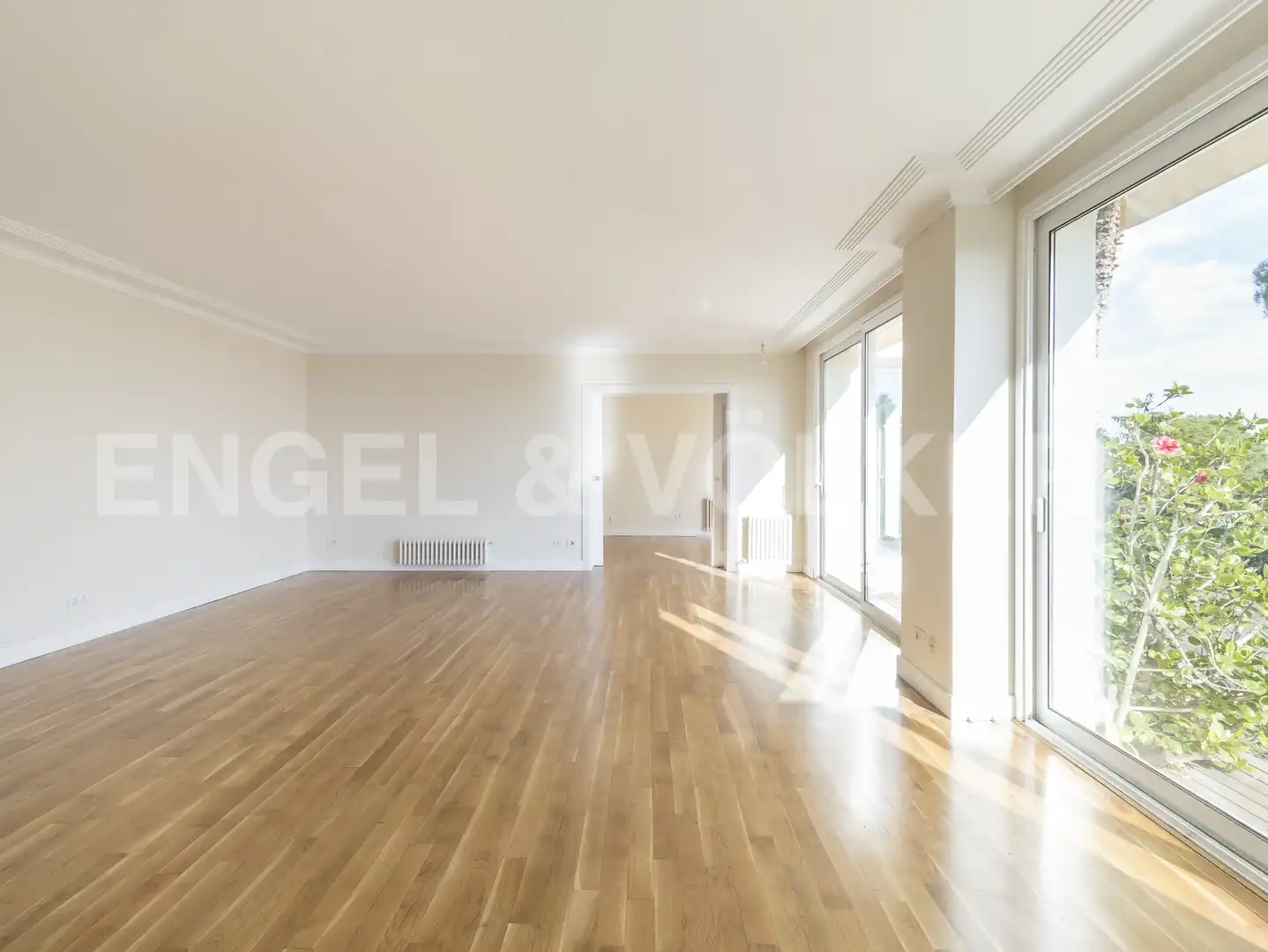 Living room of Houses for rent in Barcelona  with Air Conditioner, Heating and Private garden