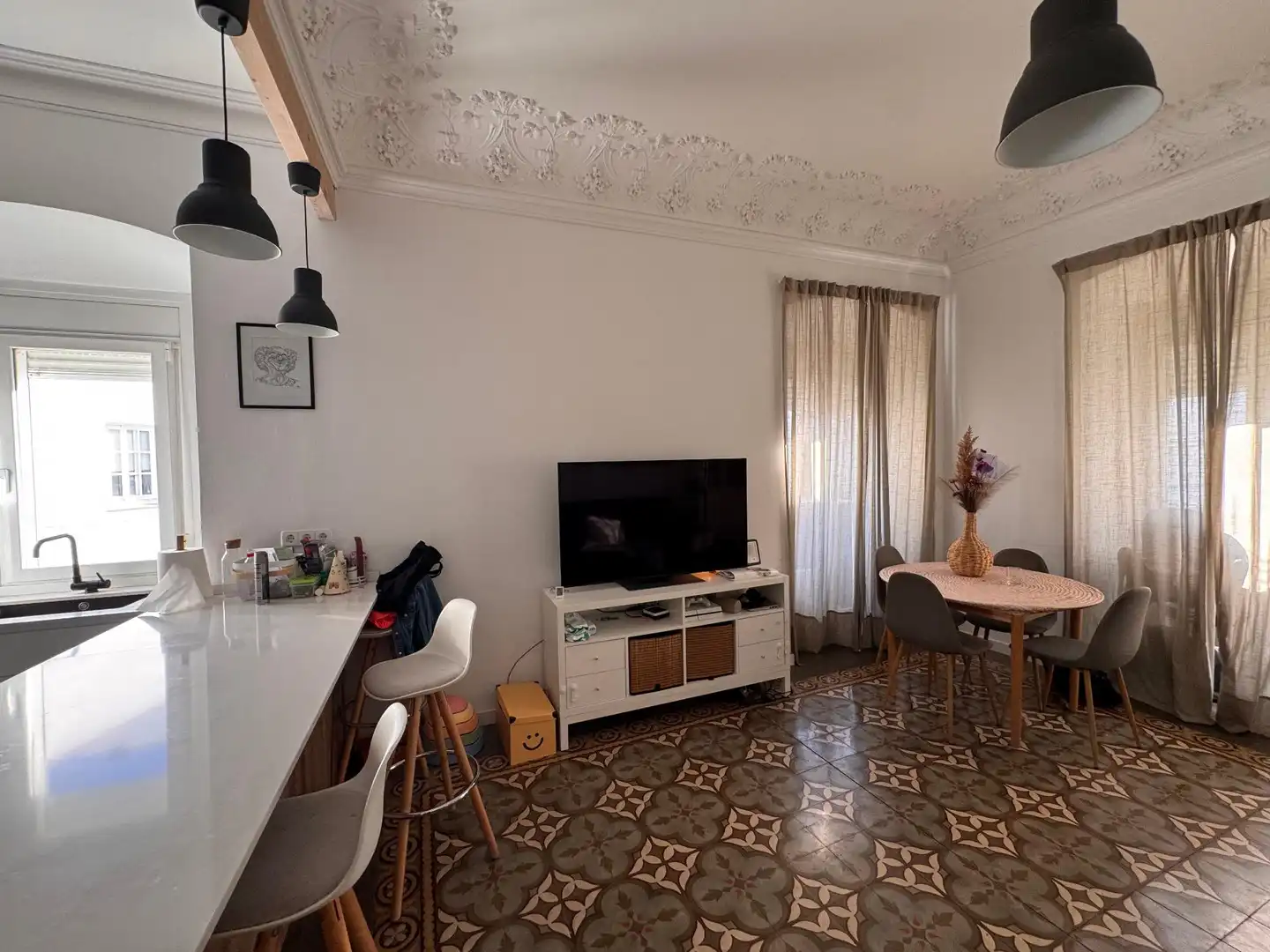 Dining room of Flat for sale in Cubelles  with Air Conditioner and Balcony
