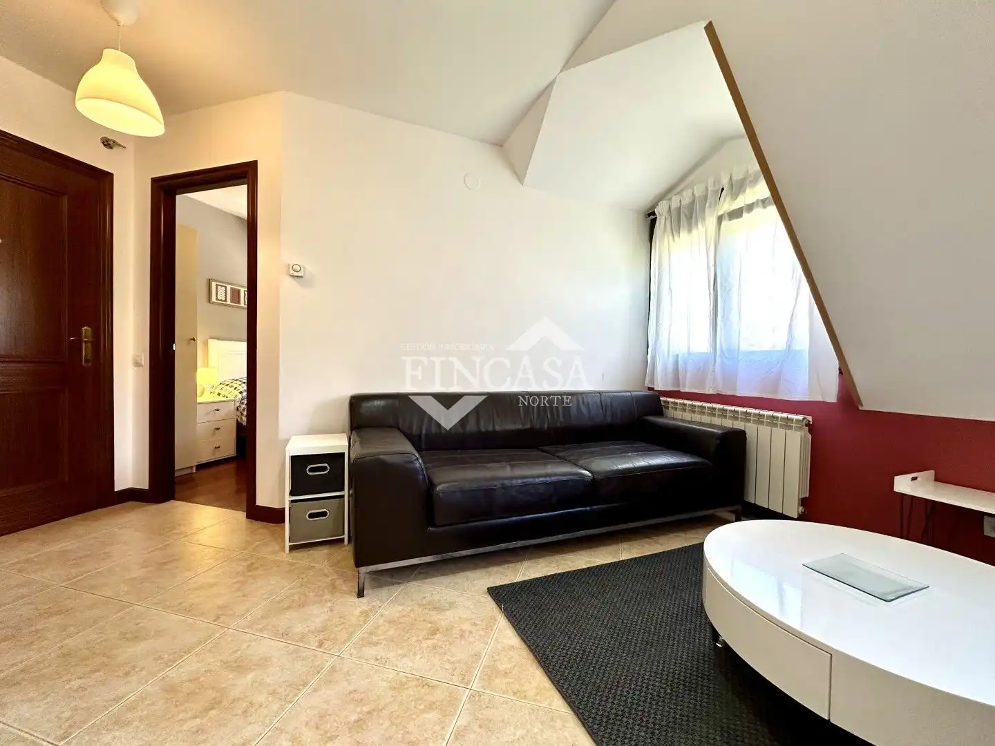 Sala d'estar de Àtic en venda en Limpias amb Calefacció, Moblat i Rentadora