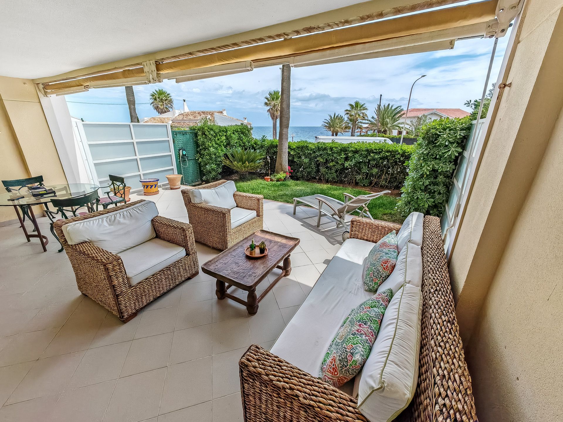 Terrace of Planta baja for sale in Jávea / Xàbia  with Air Conditioner, Private garden and Terrace
