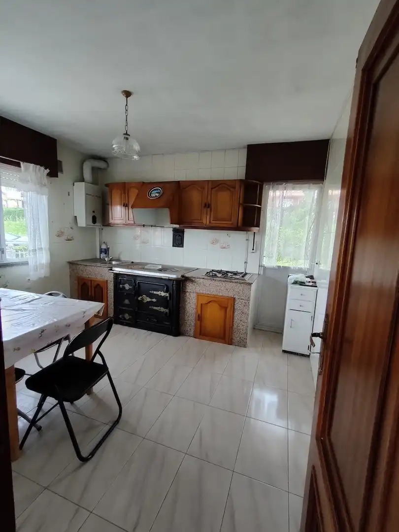 Cocina de Casa o chalet en venta en Lousame con Jardín privado, Trastero y Amueblado