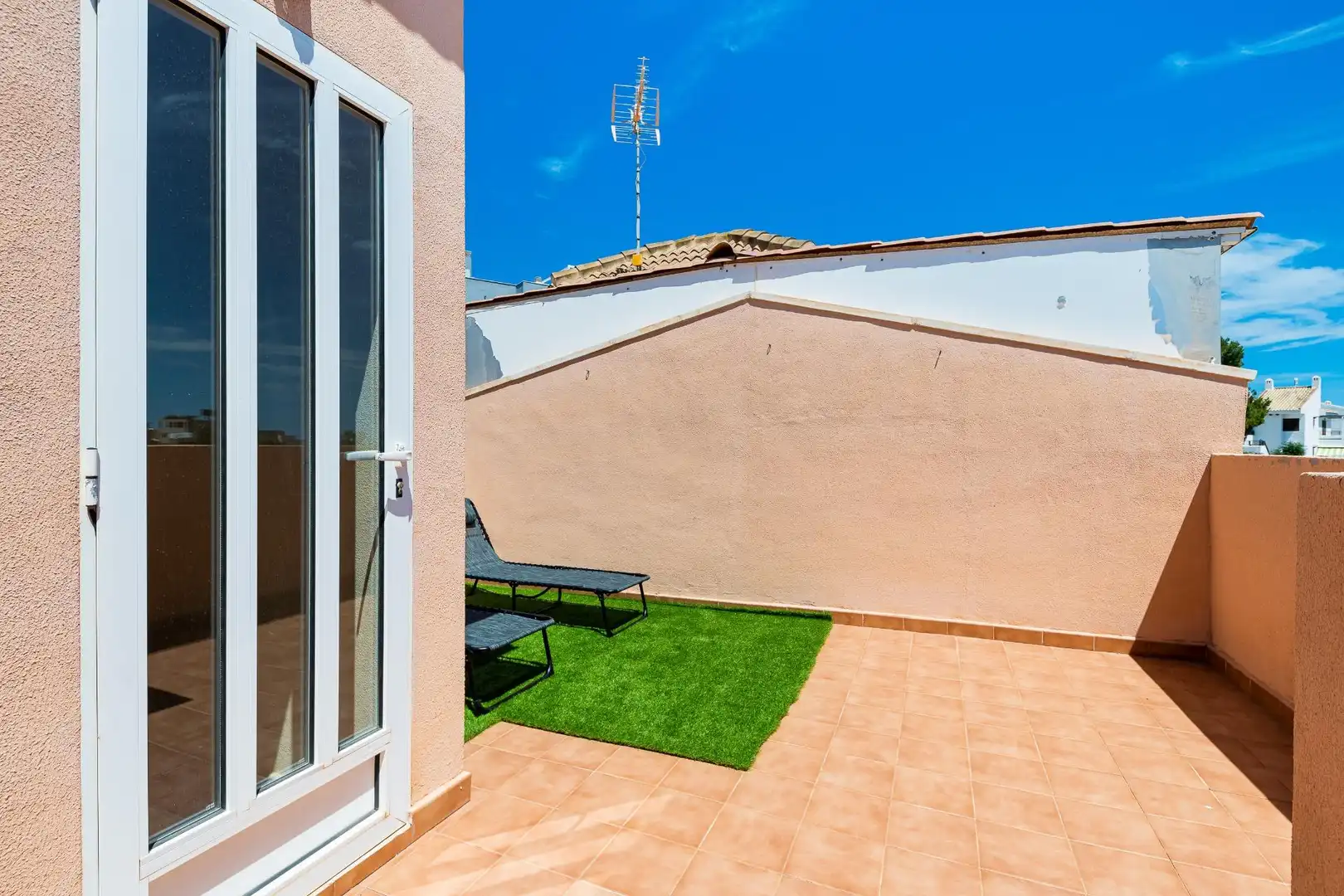 Terrassa de Casa adosada de lloguer en Orihuela amb Aire condicionat, Calefacció i Terrassa