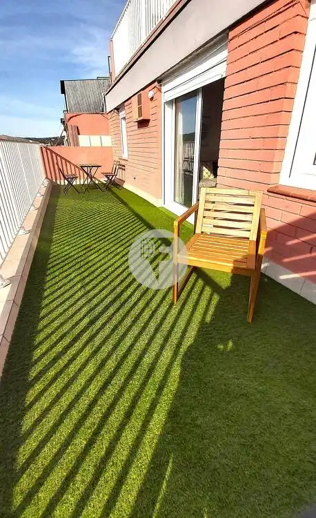 Terrasse von Dachboden zum Verkauf in Rubí mit Terrasse