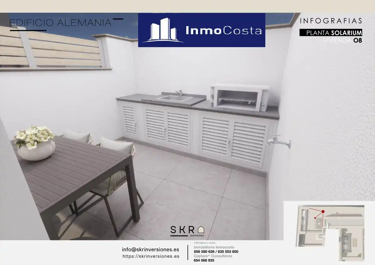 Terrasse von Wohnung zum Verkauf in La Línea de la Concepción mit Terrasse