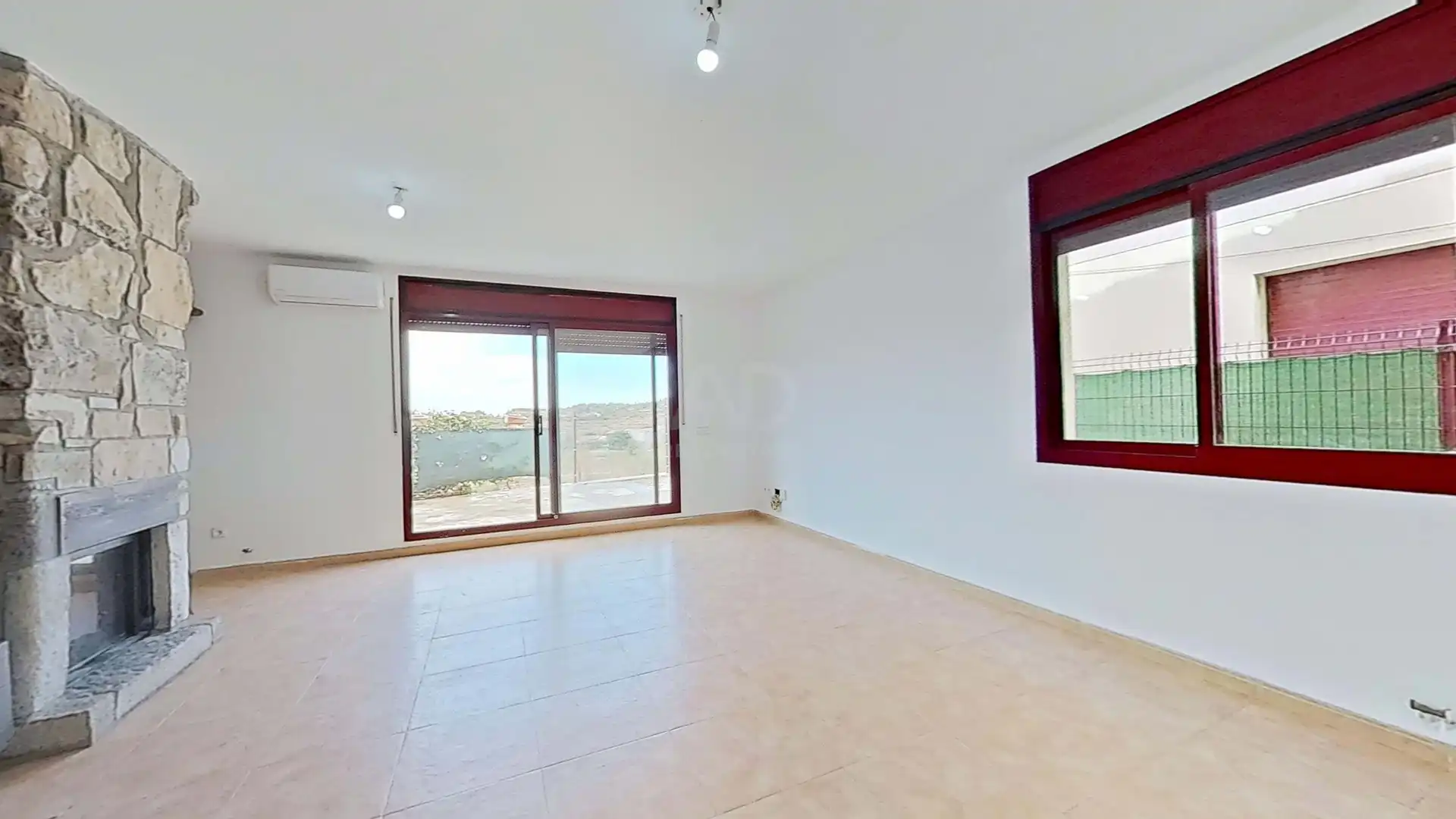 Sala de estar de Casa adosada en venta en Cervià de Les Garrigues con Calefacción y Terraza