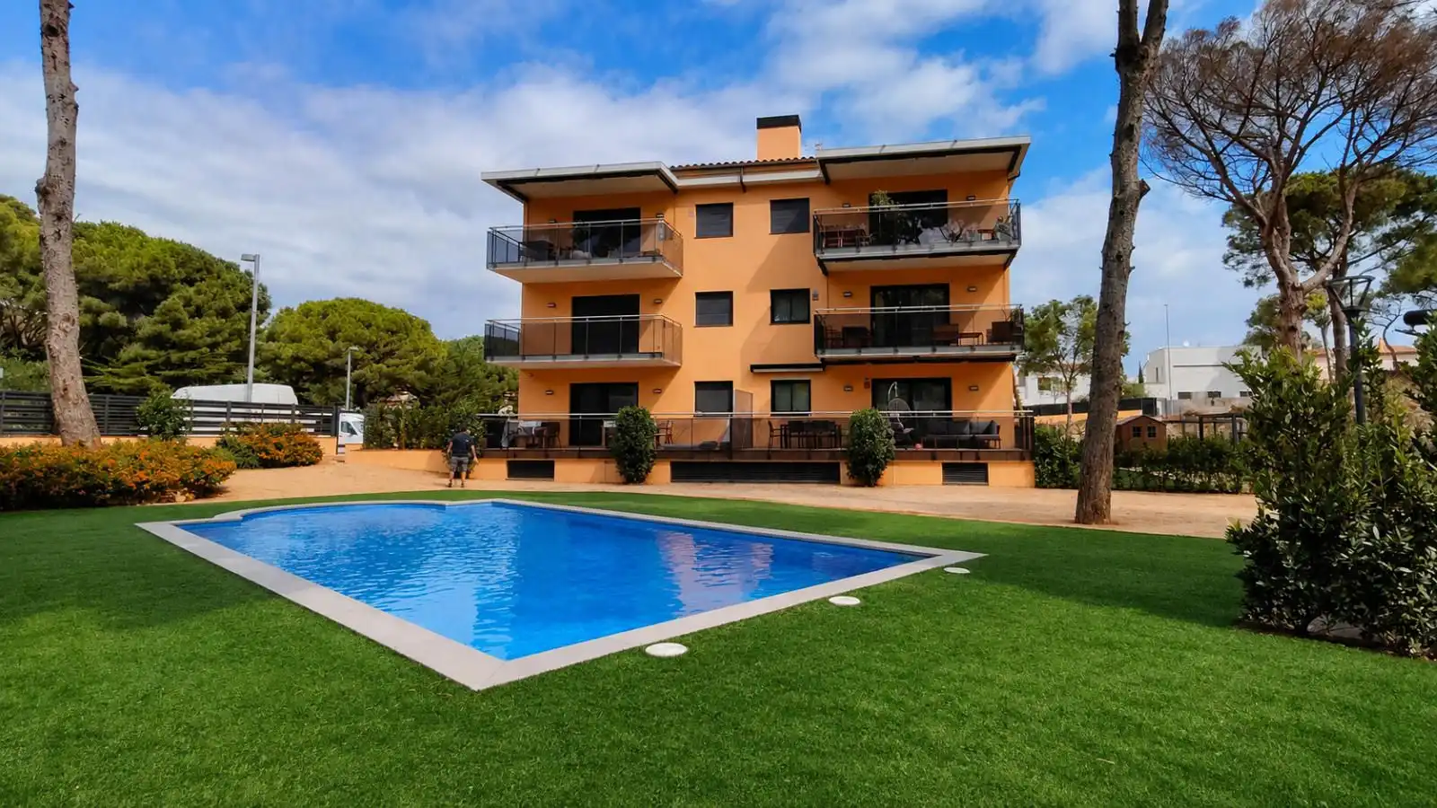 Swimming pool of Flat for sale in Pals  with Air Conditioner, Heating and Terrace