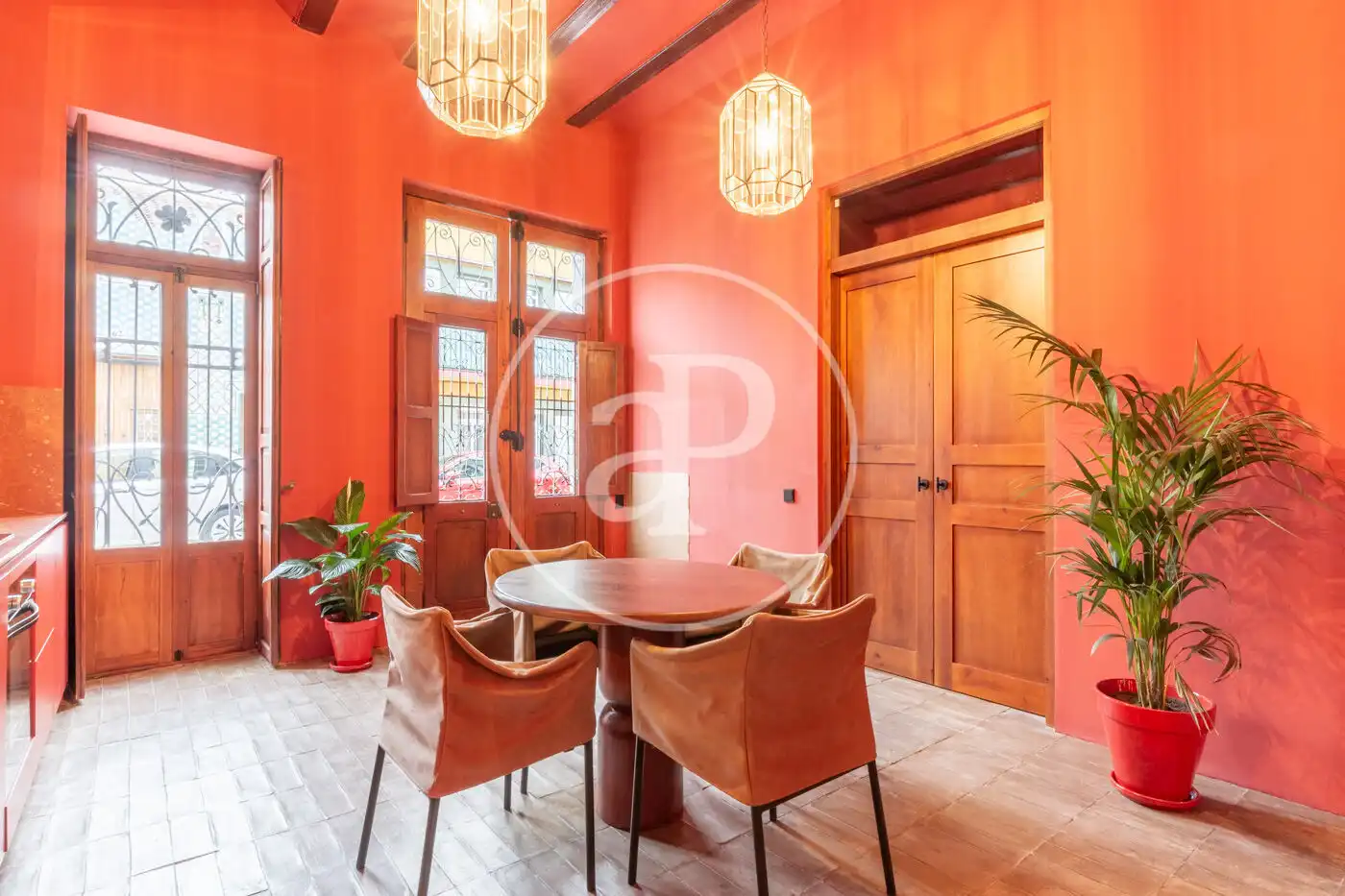Comedor de Casa adosada en venta en Valencia con Aire acondicionado, Calefacción y Amueblado