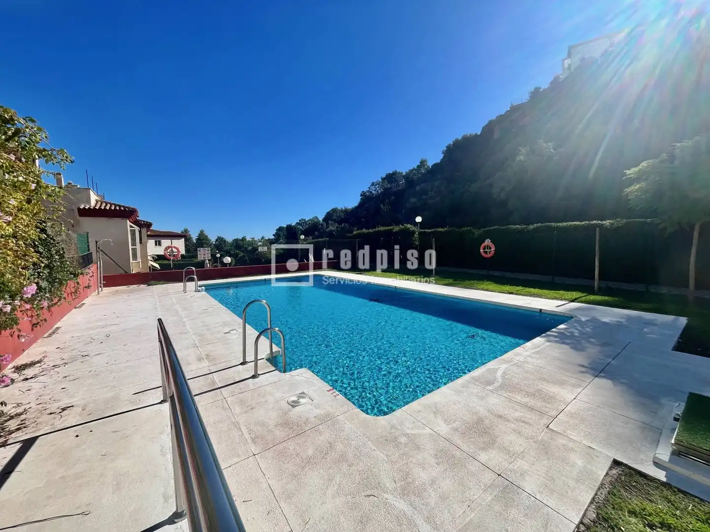 Schwimmbecken von Dachboden zum Verkauf in Benalmádena mit Klimaanlage, Heizung und Privatgarten