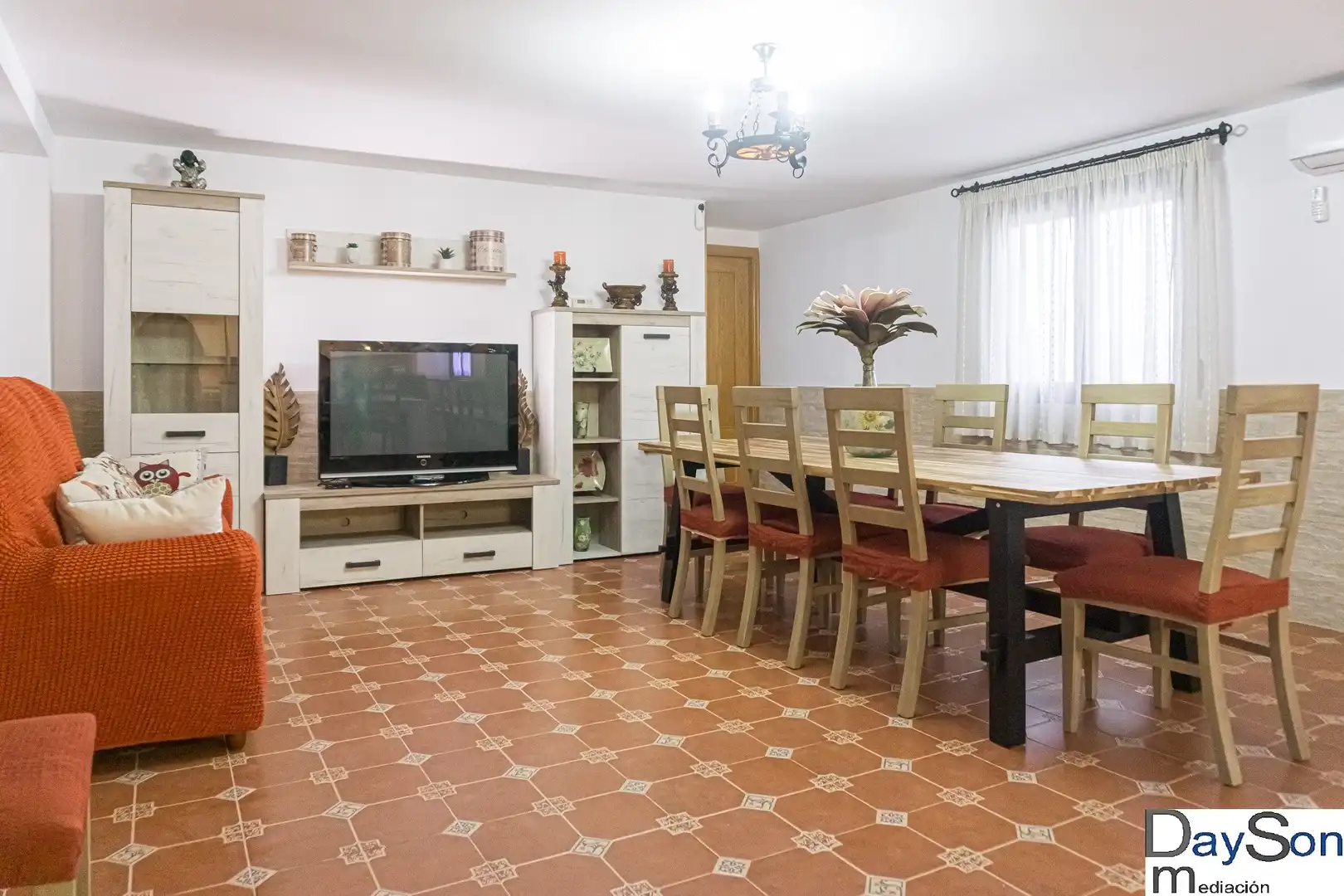 Dining room of Houses for rent in Alcalá la Real  with Air Conditioner, Terrace and Furnished