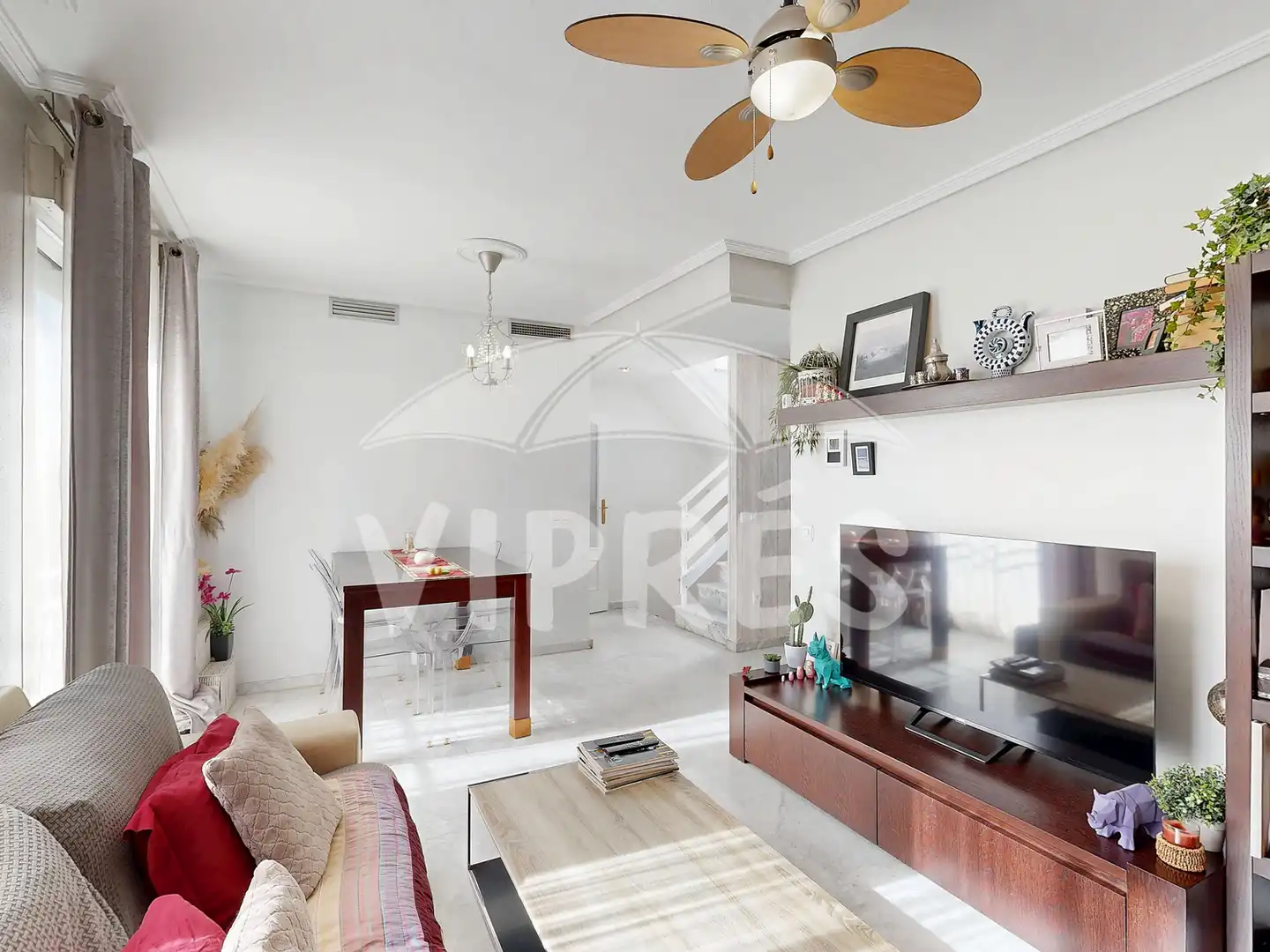 Sala de estar de Dúplex en venta en Mérida con Amueblado