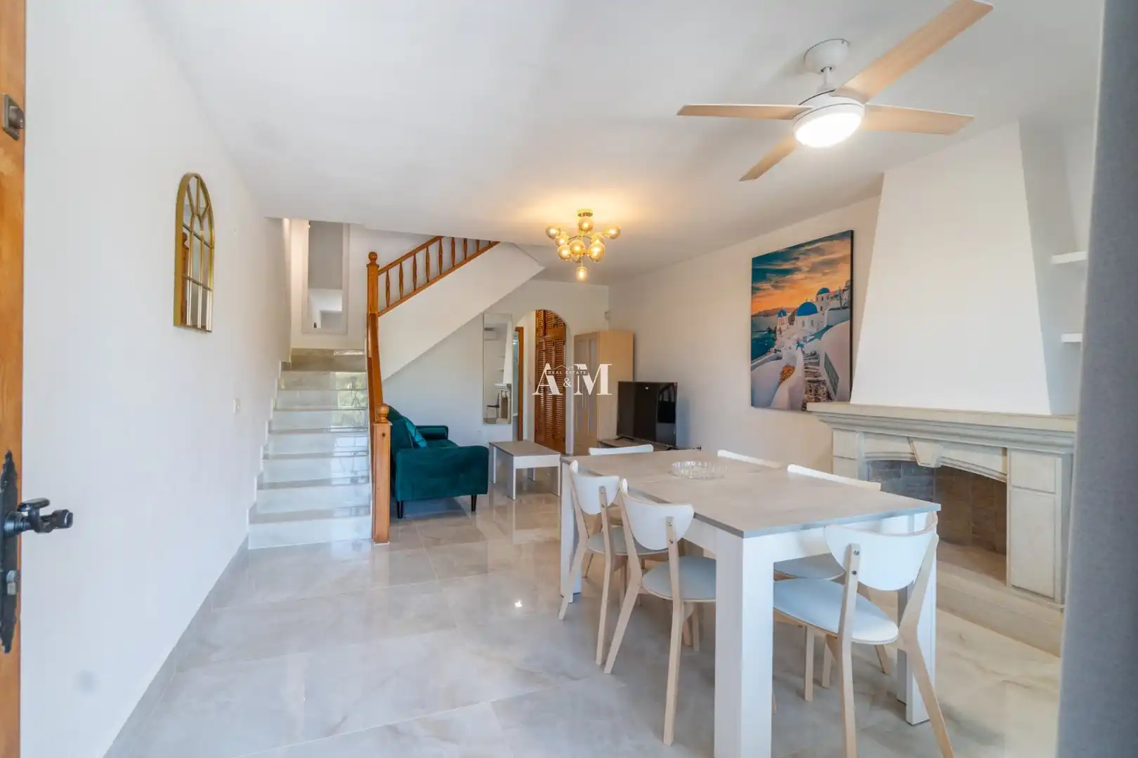 Dining room of Houses for rent in Orihuela  with Air Conditioner, Private garden and Terrace