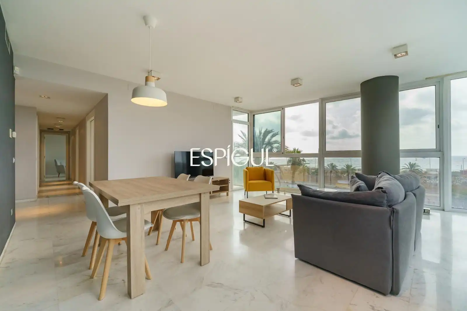 Sala de estar de Piso en venta en Barcelona con Aire acondicionado, Calefacción y Terraza
