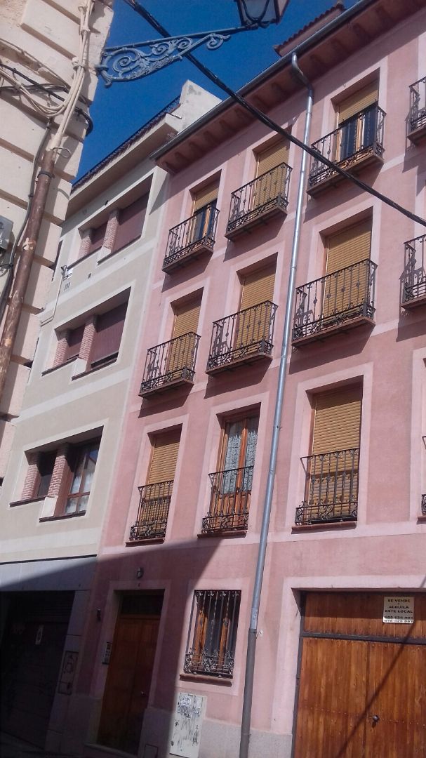 Exterior view of Duplex for sale in Segovia Capital  with Heating, Parquet flooring and Furnished