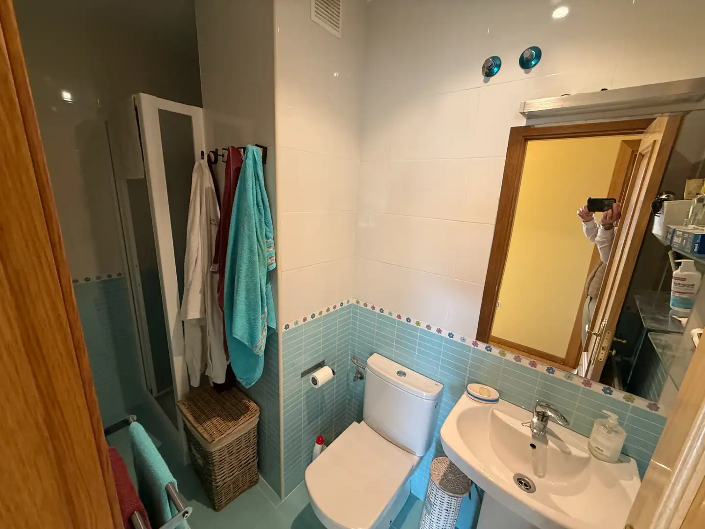 Bathroom of Attic for sale in Navia  with Heating, Parquet flooring and Terrace