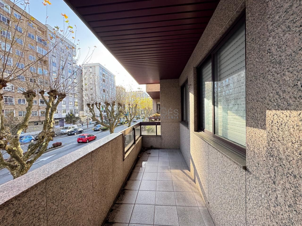 Exterior view of Flat for rent in Vigo   with Heating, Parquet flooring and Storage room